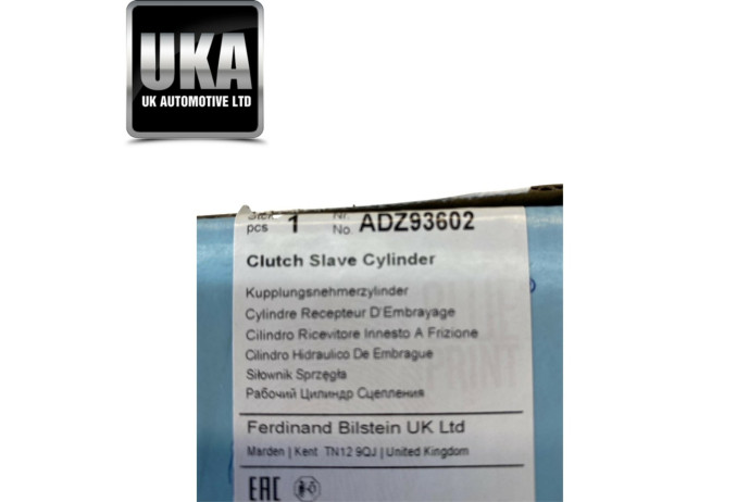 SLAVE CYLINDER ISUZU VAUXHALL OPEL TROOPER BRAVIA CLUTCH BLUE PRINT ADZ93602 3