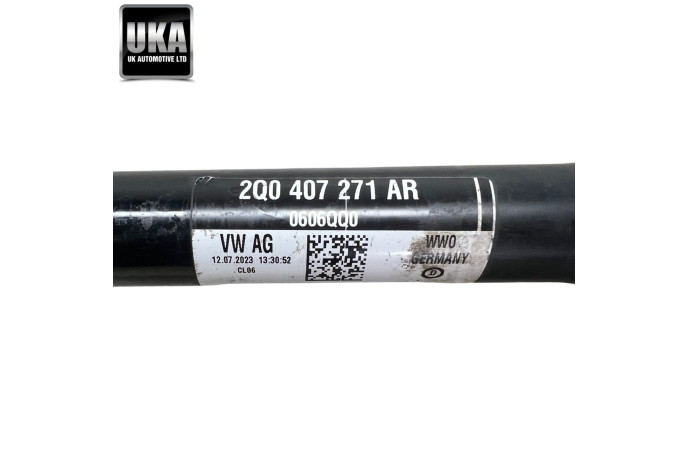 DRIVESHAFT 2Q04072171AR VW TIAGO 1.5 TSI 1498CC AUTOMATIC PASSENGER LEFT 2023
