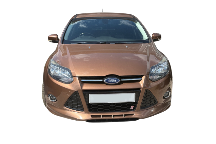 BONNET FORD FOCUS ZETEC S MK3 HOOD WITH HINGES COMPLETE BROWN GOLD 11-15