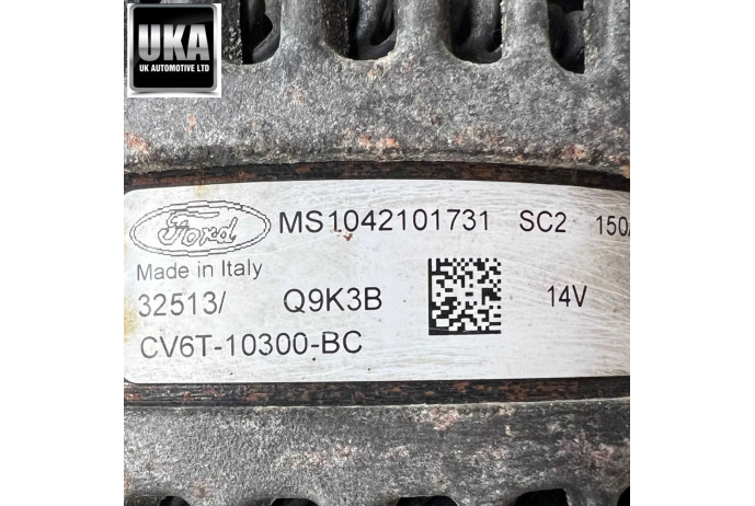 ALTERNATOR CV6T-10300-BC FORD FIESTA 1.0 MK7 MK9 12-17 ECOBOOST 150AMP