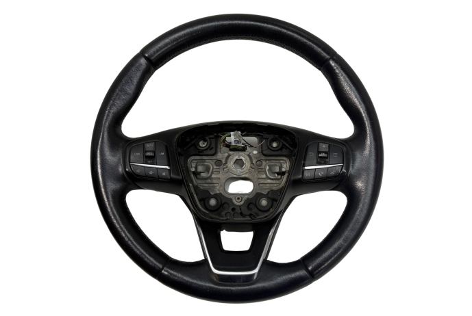 STEERING WHEEL H1BB-3600-KC FORD FIESTA MK8 MULTIFUNCTION LEATHER 2017-2021