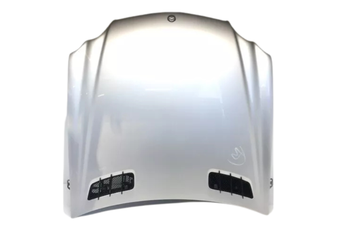 BONNET MERCEDES SL SL500 2002 R230 ALUMINIUM BONNET IN SILVER