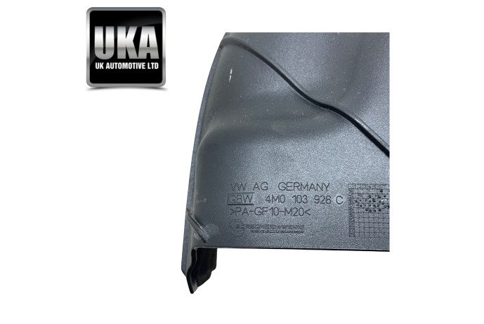 COVER 4M0103926C AUDI Q7 3.0 TDI S LINE 2018 FRONT RIGHT BAY COVER