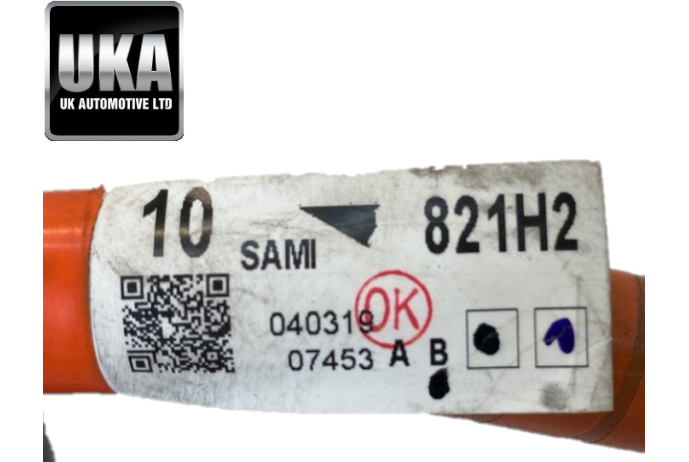 2019 TOYOTA COROLLA HYBRID VVT-I HYBRID AIR CONDITIONER CABLE LOOM  821H2-47010