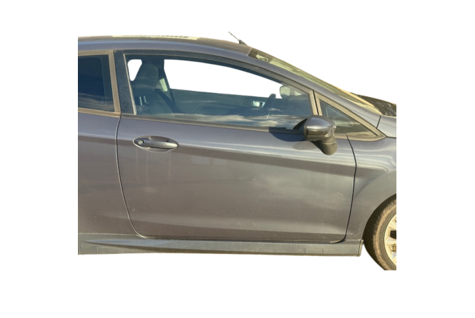 DOOR FORD FIESTA MK7 IN MIDNIGHT SKY GREY 3DR DRIVERS RIGHT 2013-2017