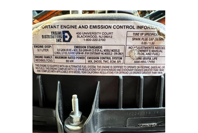 ENGINE CSG-637 FORD 3.7L V6 PETROL INDUSTRIAL ENGINE DISTRIBUTORS KEDIB03-7CSG