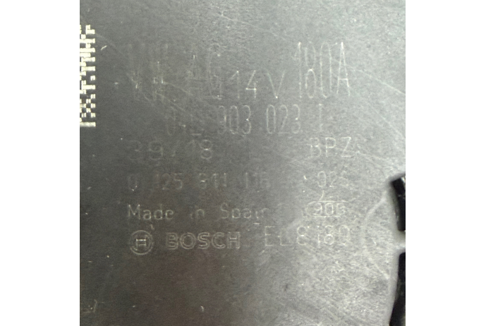 ALTERNATOR 04L903023 VOLKSWAGEN TRANSPORTER T6 2.0 180AMP 2018 22,000 MILES