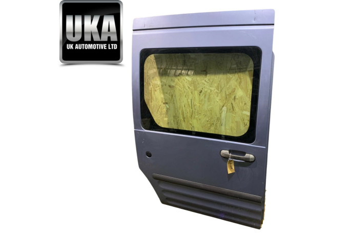 SIDE DOOR GLAZED FORD TRANSIT CONNECT 02-13 O/S DRIVERS SLIDING SWB GREY 208