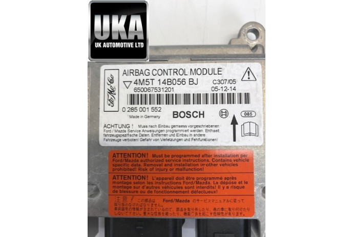 05-08 FORD FOCUS ST ST225 MK3 AIRBAG MODULE 4M5T-14B056-BJ