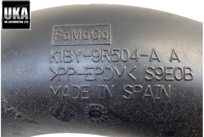 AIR INTAKE HOSE FIESTA MHEV HYBRID FORD 1.0 2020 2021 TURBO PIPE JX61-9C623-CB