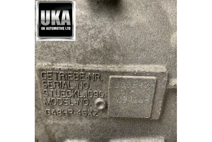 GEARBOX GA8HP-45XZ BMW X3 2.0 1995CC XDRIVE DIESEL 8 SPD AUTOMATIC 2016 8638291