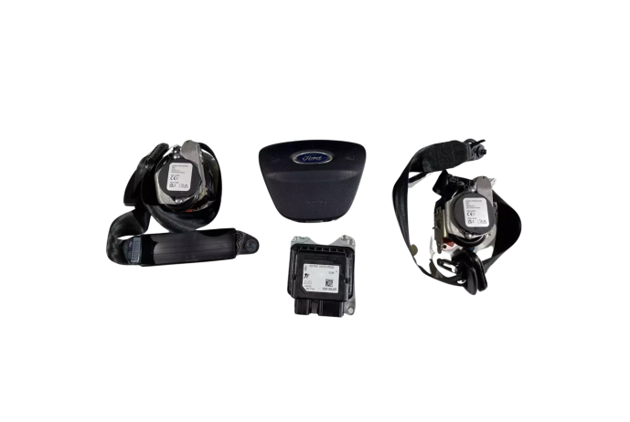 AIRBAG KIT FORD TRANSIT CUSTOM MK9 AIRBAGS DRIVER AIR BAG BELTS MODULE 2019-2023