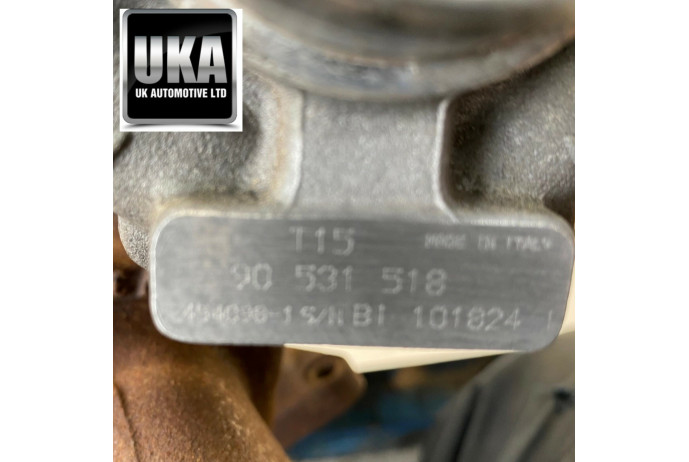 TURBO 454098-1 VAUXHALL ASTRA 2.0 DTI DIESEL TURBOCHARGER DTL 90 531 51 454098