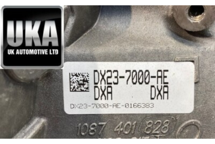 GEARBOX DX23-7000-AE JAGUAR F TYPE XE 3.0 SUPERCHARGED 8SPD 2WD AUTOMATIC