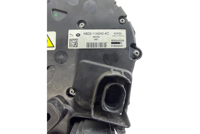 ALTERNATOR K8D2-11001-AC LAND ROVER EVOQUE 2.0 MHEV PETROL GENERATOR 13,031 2019