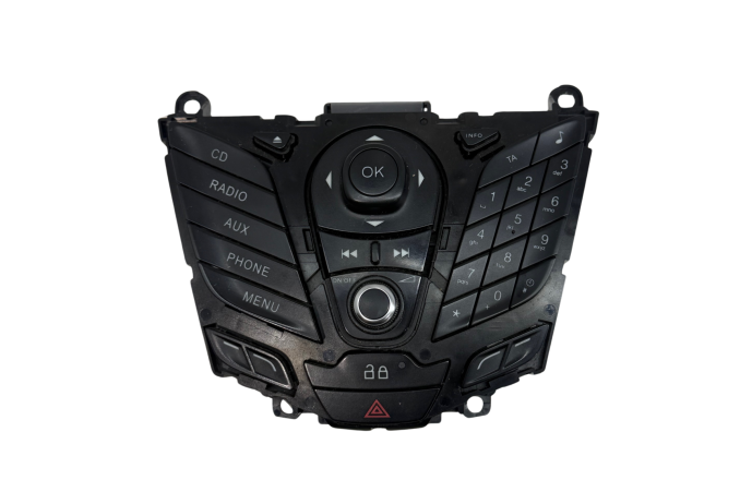 RADIO AV1T-18K811-DC FORD FIESTA MK7 CD MULTIMEDIA CONTROL PANEL 2013-2017
