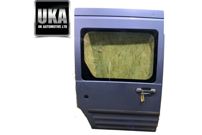SIDE LOADING FORD TRANSIT CONNECT 02-13 O/S DRIVERS SLIDING SWB GREY GLAZED