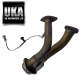 EXHAUST LEXUS RX450H MK4 3.5 V6 CVT 2018 HYBRID EXHAUST MANIFOLD PIPE