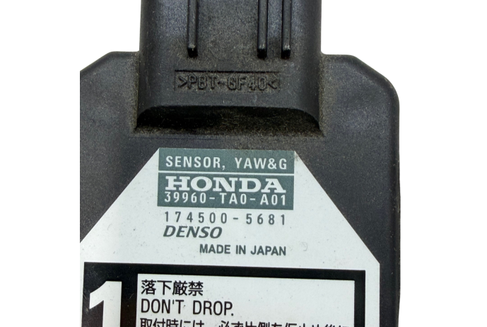 SENSOR 39960-TA0-A01 HONDA JAZZ MK3 GP HYBRID RATE SPEED MODULE 174500-5681 2015