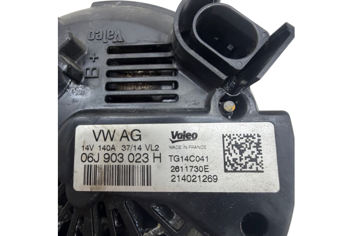 ALTERNATOR 06J903023H VW GOLF GTI MK7 1984CC 2.0 TSI TURBO 2014 VOLKSWAGEN
