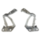 HINGES BK21-16800-AD FORD TRANSIT MK8 BONNET HINGE LEFT RIGHT PAIR 2014-2018