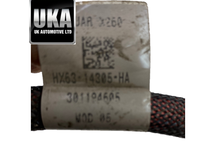 LOOM HX6314305HA JAGUAR XE 3.0 V6 SUPERCHARGED POSITIVE BATTERY LEAD 2018