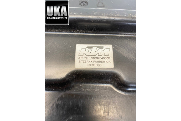 SEAT 61607040000 KTM 1290 SUPER DUKE R SUPERDUKE R FRONT SADDLE SEAT 2015