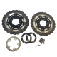 BRAKE DISC KAWASAKI ZR 800 2018 DGFA ABS E VERSION FRONT DISCS ABS RING BOLTS