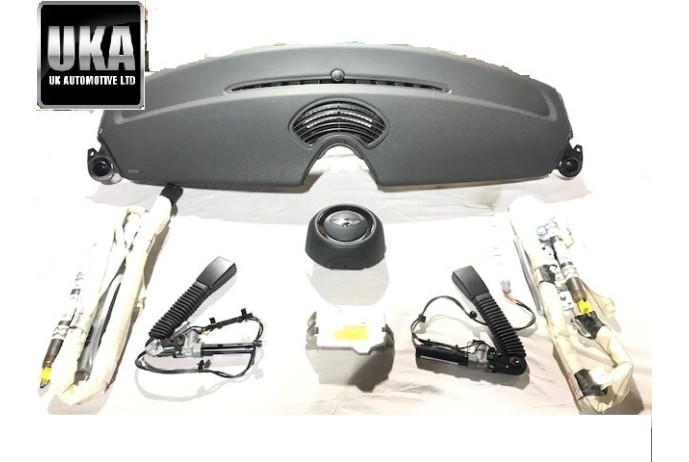 AIRBAG KIT BMW MINI COOPER S R56 FULL AIR BAG MODULE CURTAINS DASH PRETENSIONER