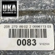 GEARBOX A2052708902 MERCEDES C250 C250D 2.2 2.1 2017 9SPD 28,000M 651.921 725018