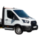 HUB FORD TRANSIT MK9 TIPPER TRUCK DRIVERS FRONT 6 STUD KNUCKLE RWD 2019 - 2024