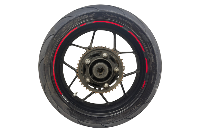 REAR WHEEL HONDA CBR 650R MICHELIN PILOT POWER TYRE 180 55 ZR17 2019 - 2023