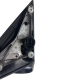 MIRROR BMW 1 SERIES E87 DOOR WING MIRROR IN BLACK PASSENGER LEFT 2008