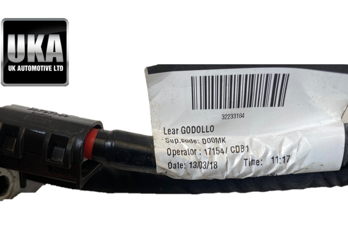 LOOM 30797799 VOLVO V40 T3 2.0 TURBO PETROL HARNESS CABLES 2016