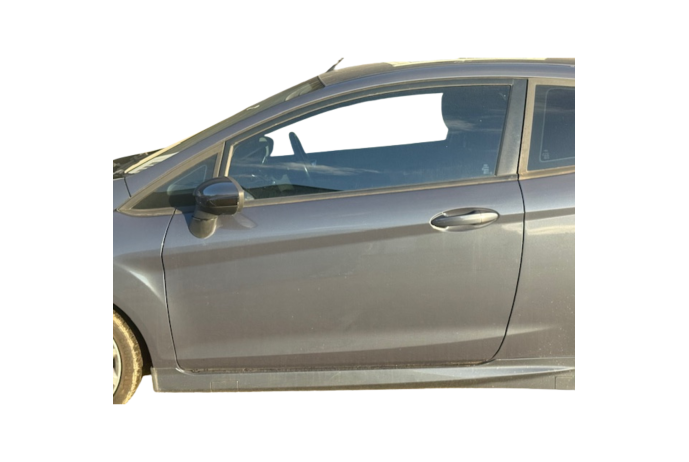 DOOR FORD FIESTA MK7 IN MIDNIGHT SKY GREY 3DR PASSENGER LEFT 2013-2017
