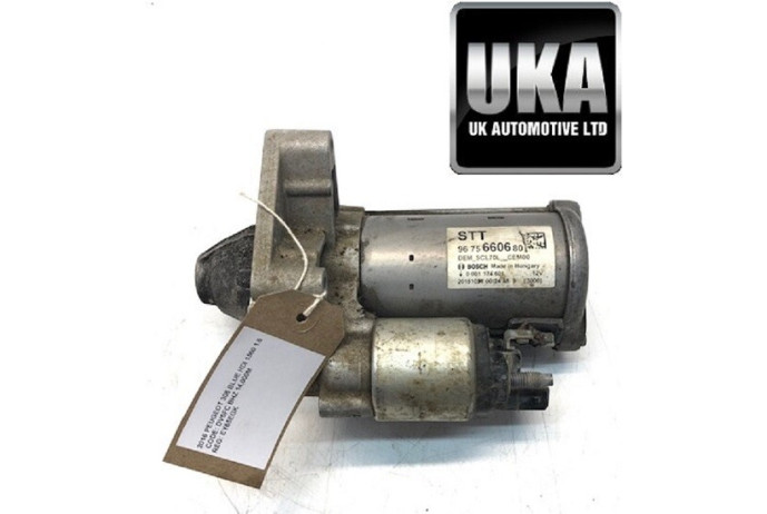 2016 PEUGEOT 308 BLUE 1.6 HDI STARTER MOTOR BOSCH 96756606 0001174601 
