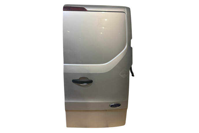 DOOR FORD TRANSIT CUSTOM REAR DRIVERS RIGHT SILVER LOW ROOF 2013-2018