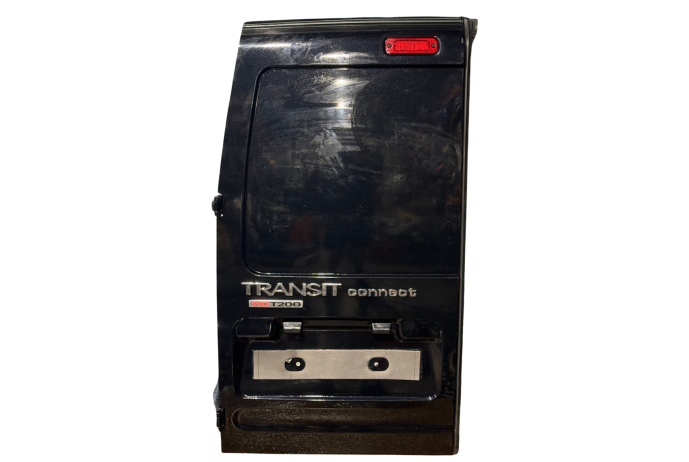 DOOR FORD TRANSIT CONNECT MK1 REAR PASSENGER LEFT BLACK 2002-2013