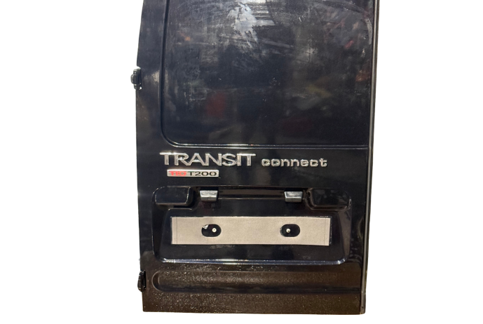 DOOR FORD TRANSIT CONNECT MK1 REAR PASSENGER LEFT BLACK 2002-2013