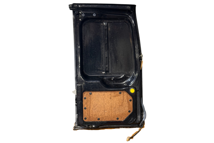 DOOR FORD TRANSIT CONNECT MK1 REAR PASSENGER LEFT BLACK 2002-2013