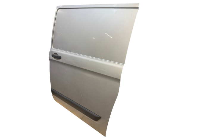 DOOR FORD TRANSIT CUSTOM SIDE LOADING SLIDING SILVER 2013-2018