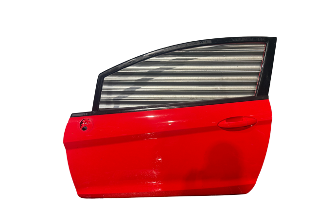 DOOR FORD FIESTA MK7 PASSENGER LEFT IN RED 3 DOOR 2013 2014 2015 2016 2017