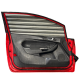 DOOR FORD FIESTA MK7 PASSENGER LEFT IN RED 3 DOOR 2013 2014 2015 2016 2017