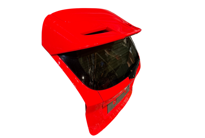 TAILGATE FORD FIESTA MK7 ST LINE BOOT LID WITH SPOILER IN RED 2013-2017