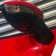 MIRROR FORD FIESTA MK7 DOOR WING POWER FOLD REAR VIEW MIRROR IN RED 2013-2017