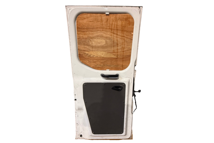 DOOR FORD TRANSIT MK9 CREW CAB REAR PASSENGER LEFT GLAZED T350 TIPPER 2018-2024