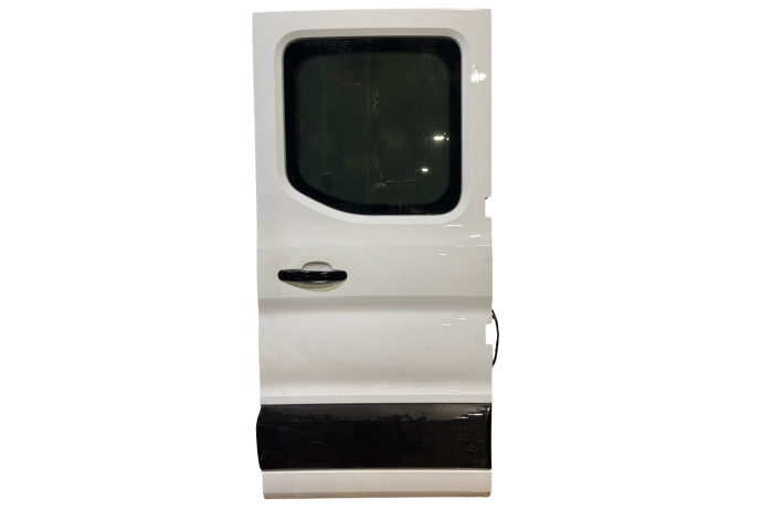 DOOR FORD TRANSIT MK9 CREW CAB REAR DRIVERS RIGHT GLAZED T350 TIPPER 2018-2024