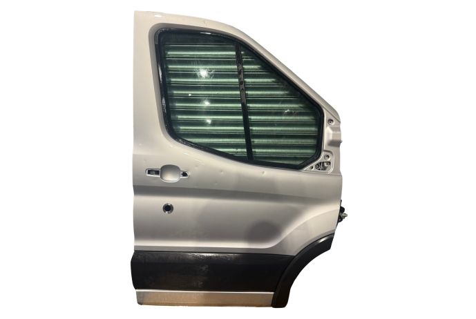 DOOR FORD TRANSIT MK9 DRIVERS RIGHT FRONT OFFSIDE SILVER 2019 - 2024