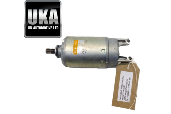 2018 KAWASAKI ZR 800 DGFA ABS DENSO STARTER MOTOR  21163-0729