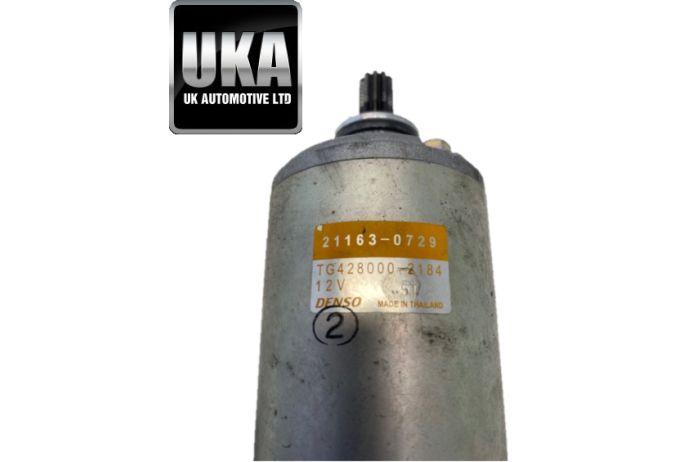 2018 KAWASAKI ZR 800 DGFA ABS DENSO STARTER MOTOR  21163-0729